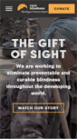 Mobile Screenshot of cureblindness.org